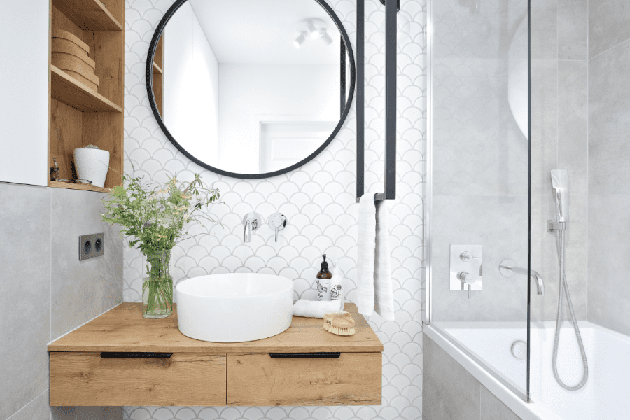 Surowość i naturalność: Inspiracje i pomysły na niepowtarzalne skandynawskie wnętrza z płytkami ceramicznymi!